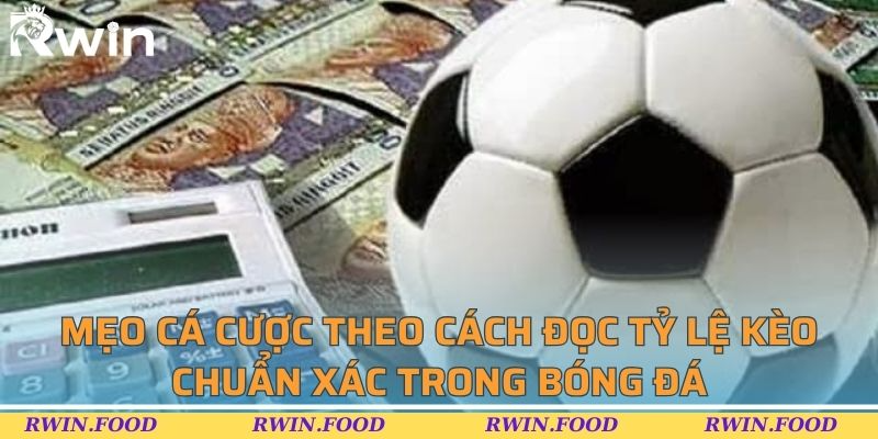 Mẹo cá cược theo cách đọc tỷ lệ kèo chuẩn xác trong bóng đá