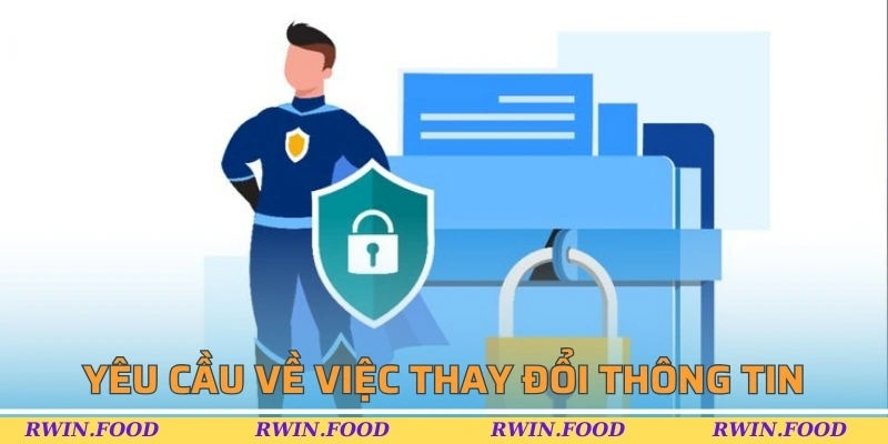 Yêu cầu về việc thay đổi thông tin người chơi